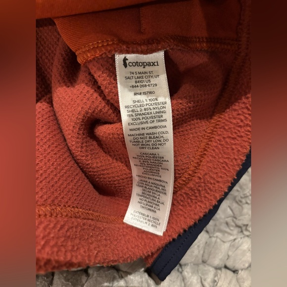 Cotopaxi Men's Abrazo Hooded Full-Zip Fleece Jacket - Picture 7 of 7